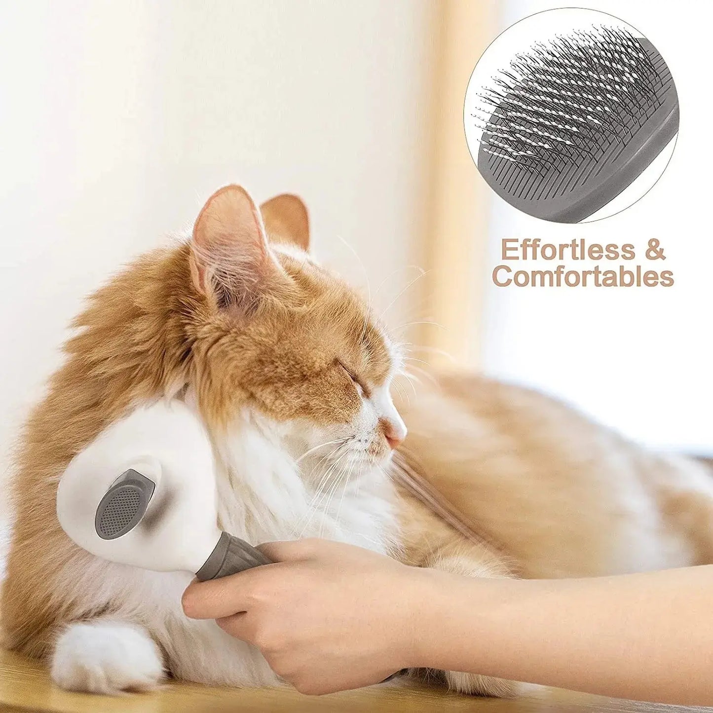 Selbstreinigende Tierbürste / Self-cleaning Pet Hair Remove Brush